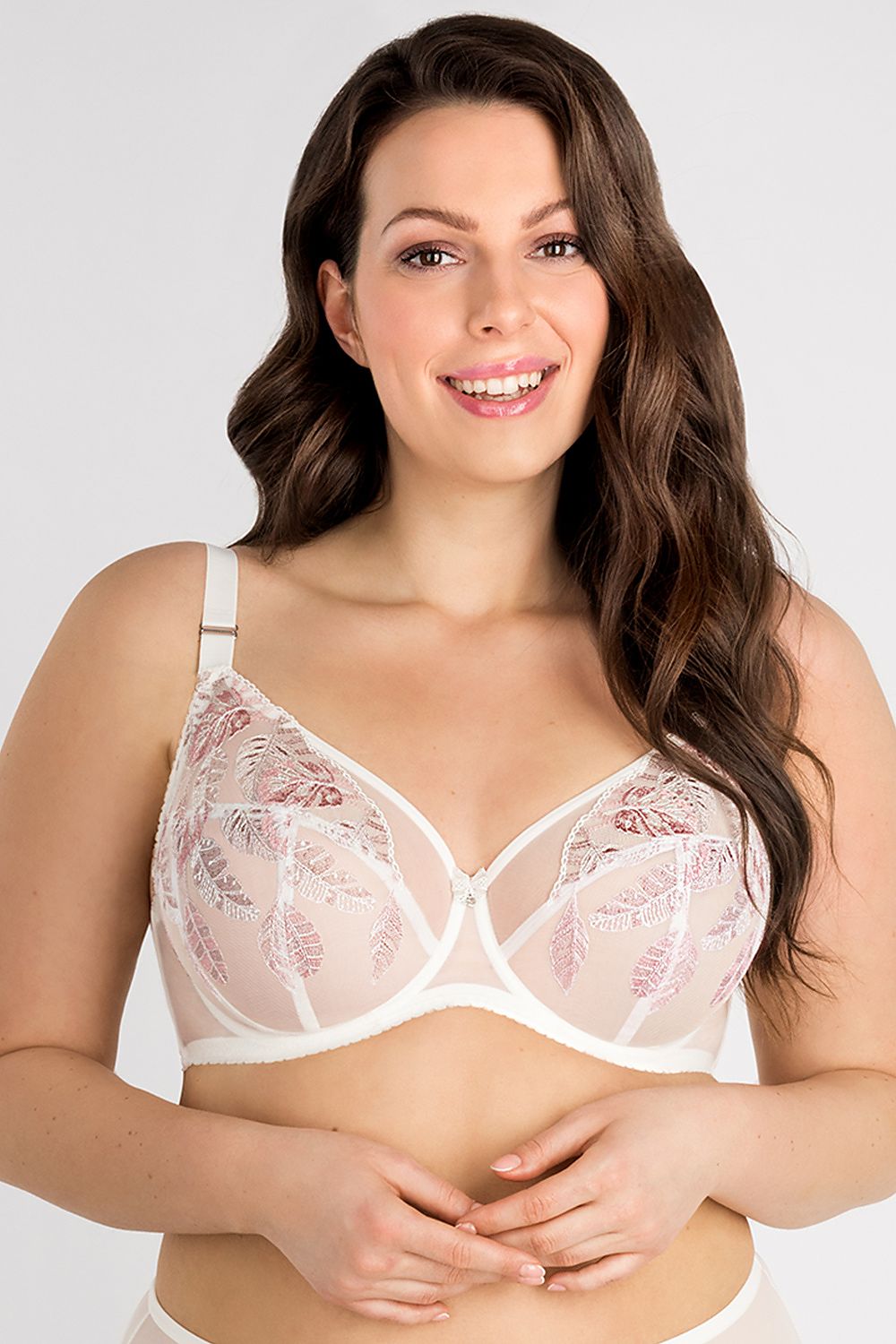 Soft Bra model 195723 Beige by Gorsenia Lingerie - Soft Bras