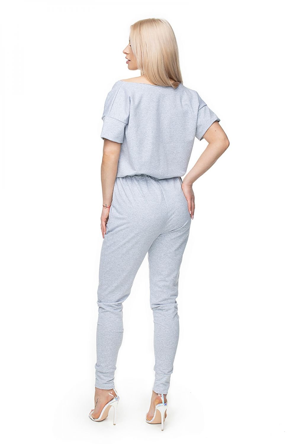 Suit model 131622 Grey by PeeKaBoo - One Size Jumpsuits