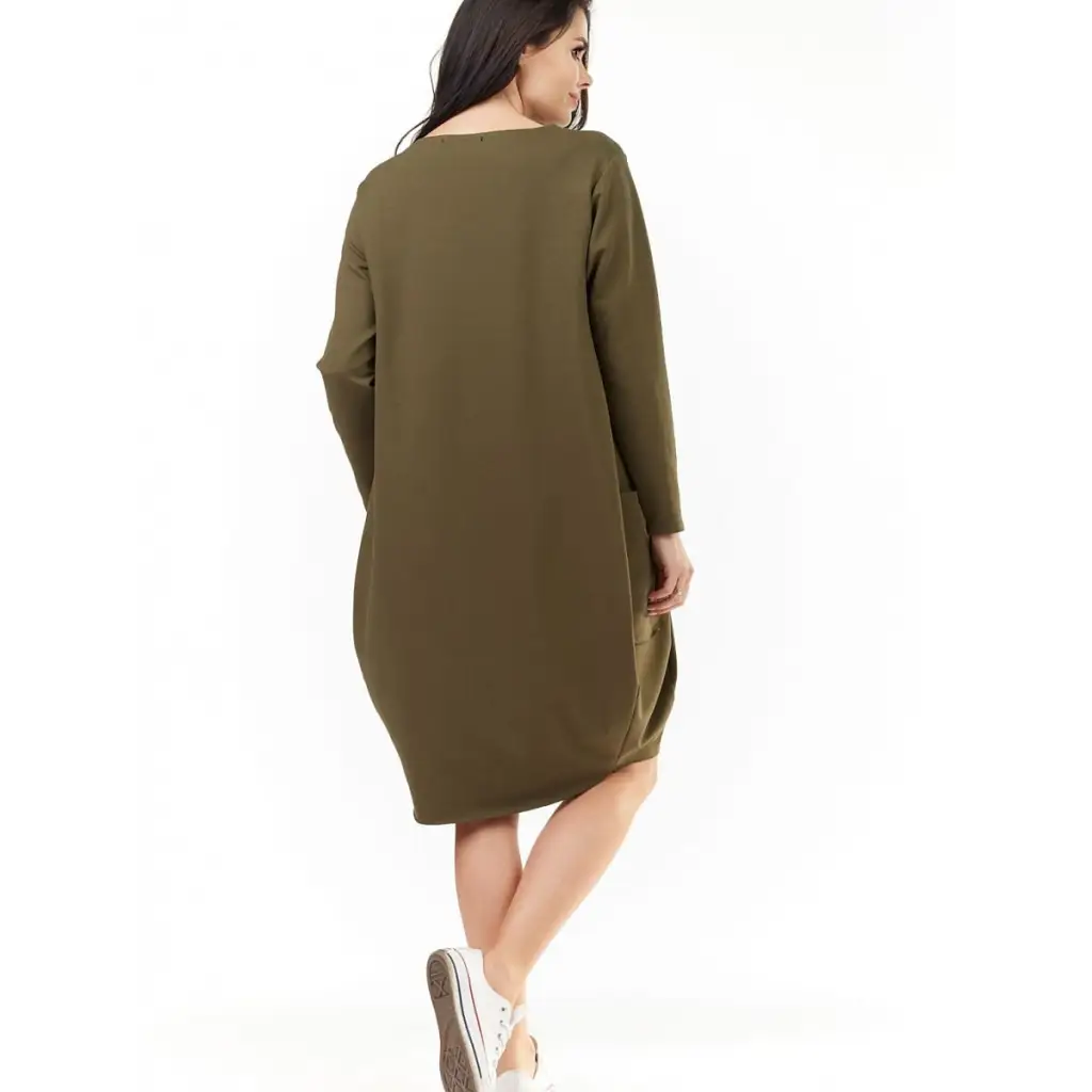 Sweatshirt Daydress model 109893 Green by Infinite You - Day