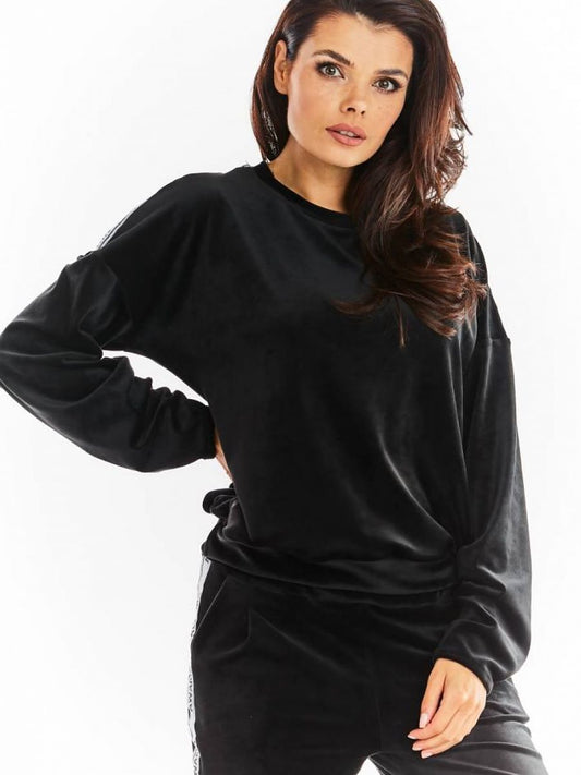 Sweatshirt model 149767 Black by awama - Sweatshirts