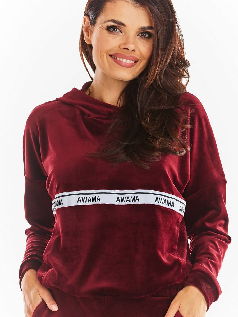 Sweatshirt model 149789 Red by awama - Sweatshirts