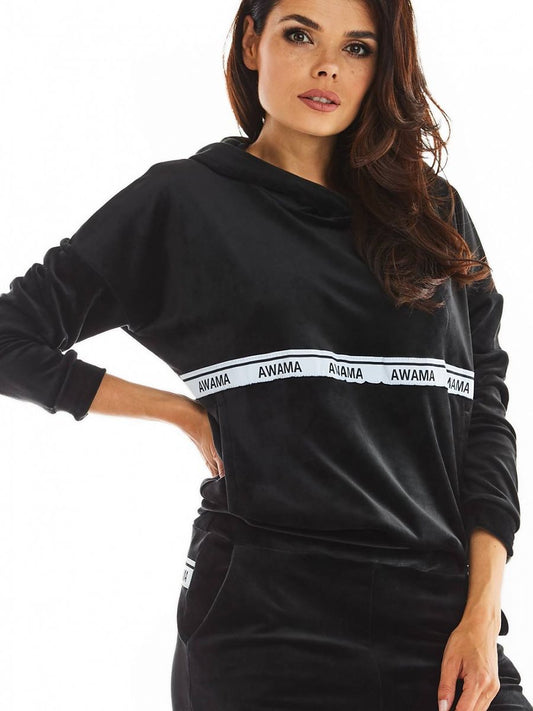 Sweatshirt model 149791 Black by awama - Sweatshirts