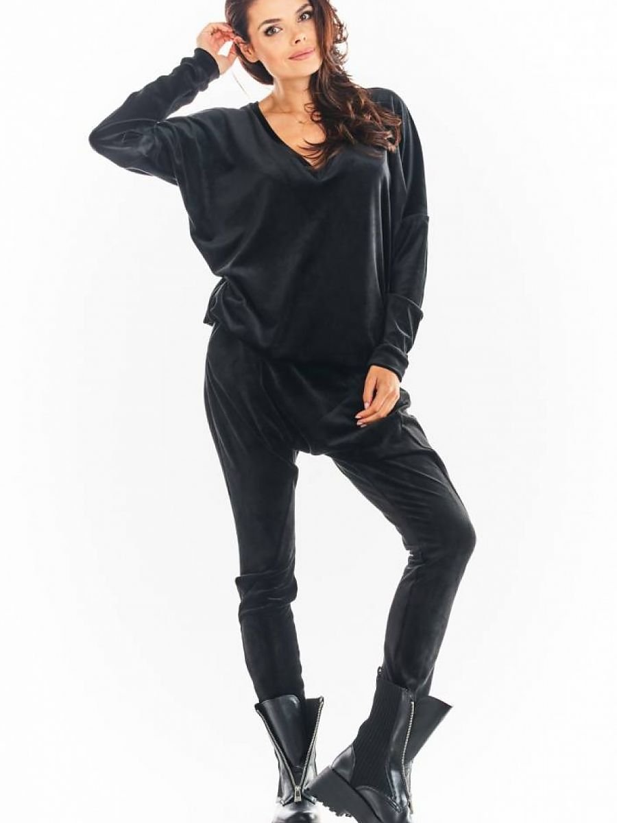 Sweatshirt model 150779 Black by awama - One Size -