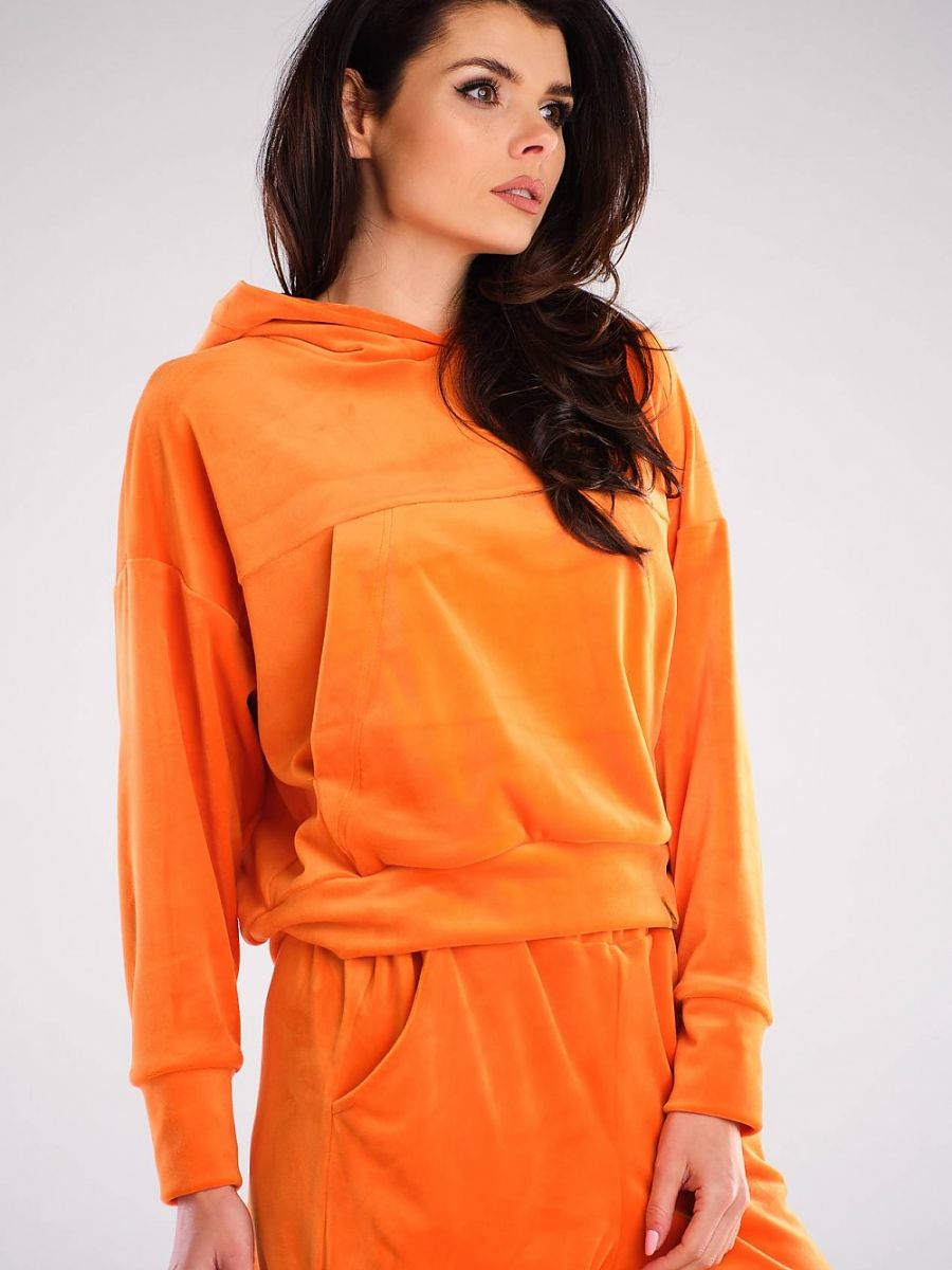 Sweatshirt model 155468 Orange by awama - Sweatshirts