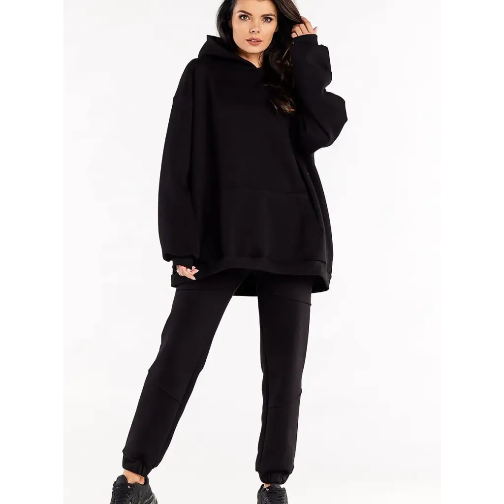 Sweatshirt model 188036 Black by Infinite You - One Size -