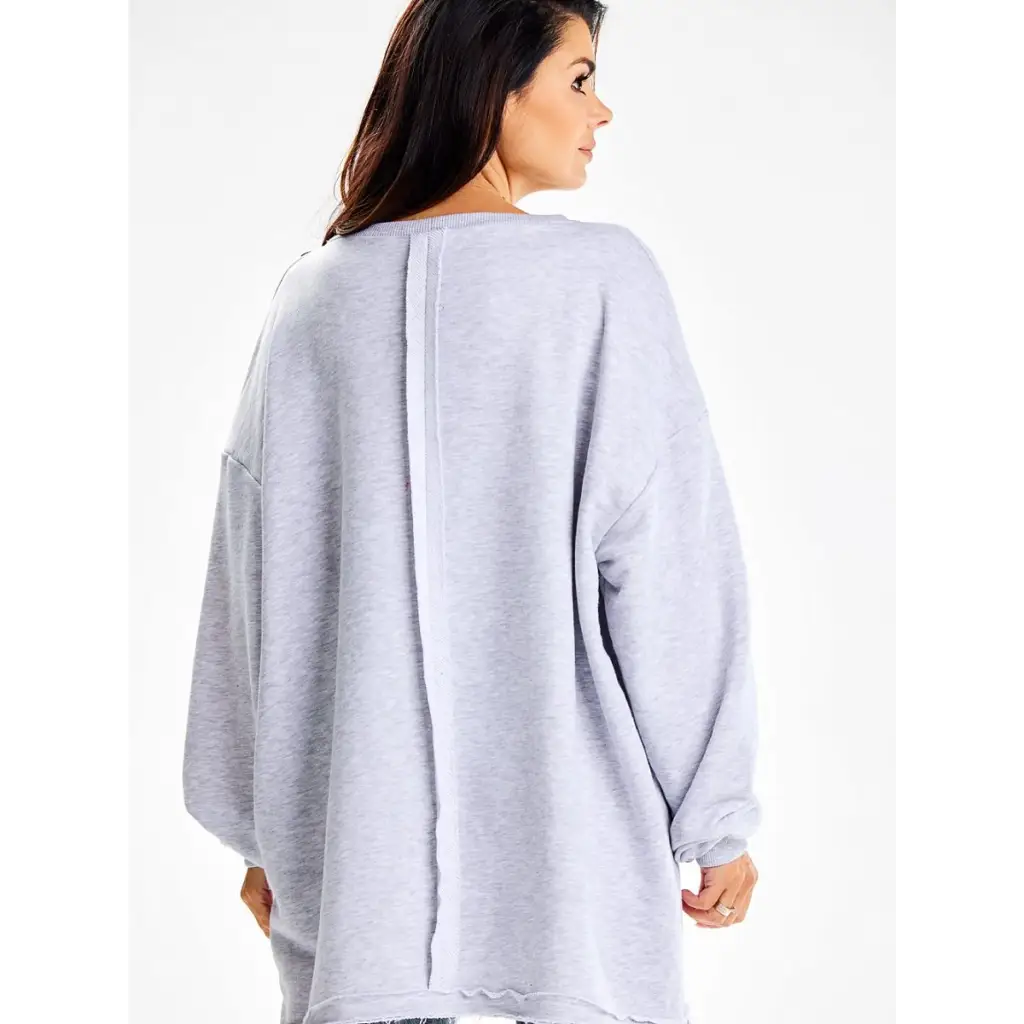 Sweatshirt model 189453 Grey by Infinite You - One Size -