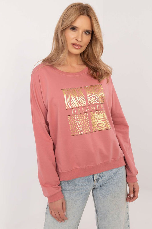 Sweatshirt model 203698 Pink by Factory Price - Sweatshirts