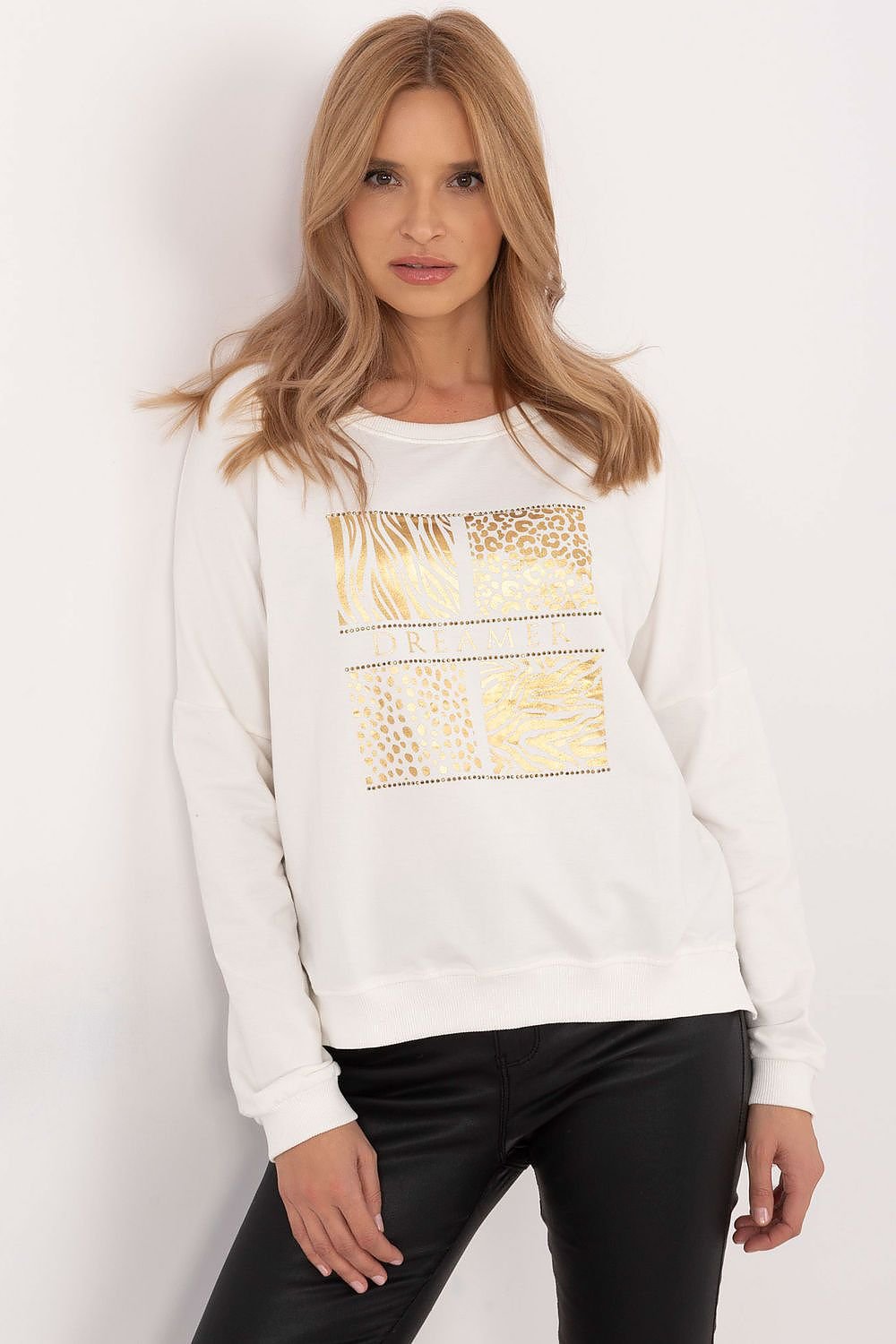 Sweatshirt model 203700 Beige by Factory Price - Sweatshirts