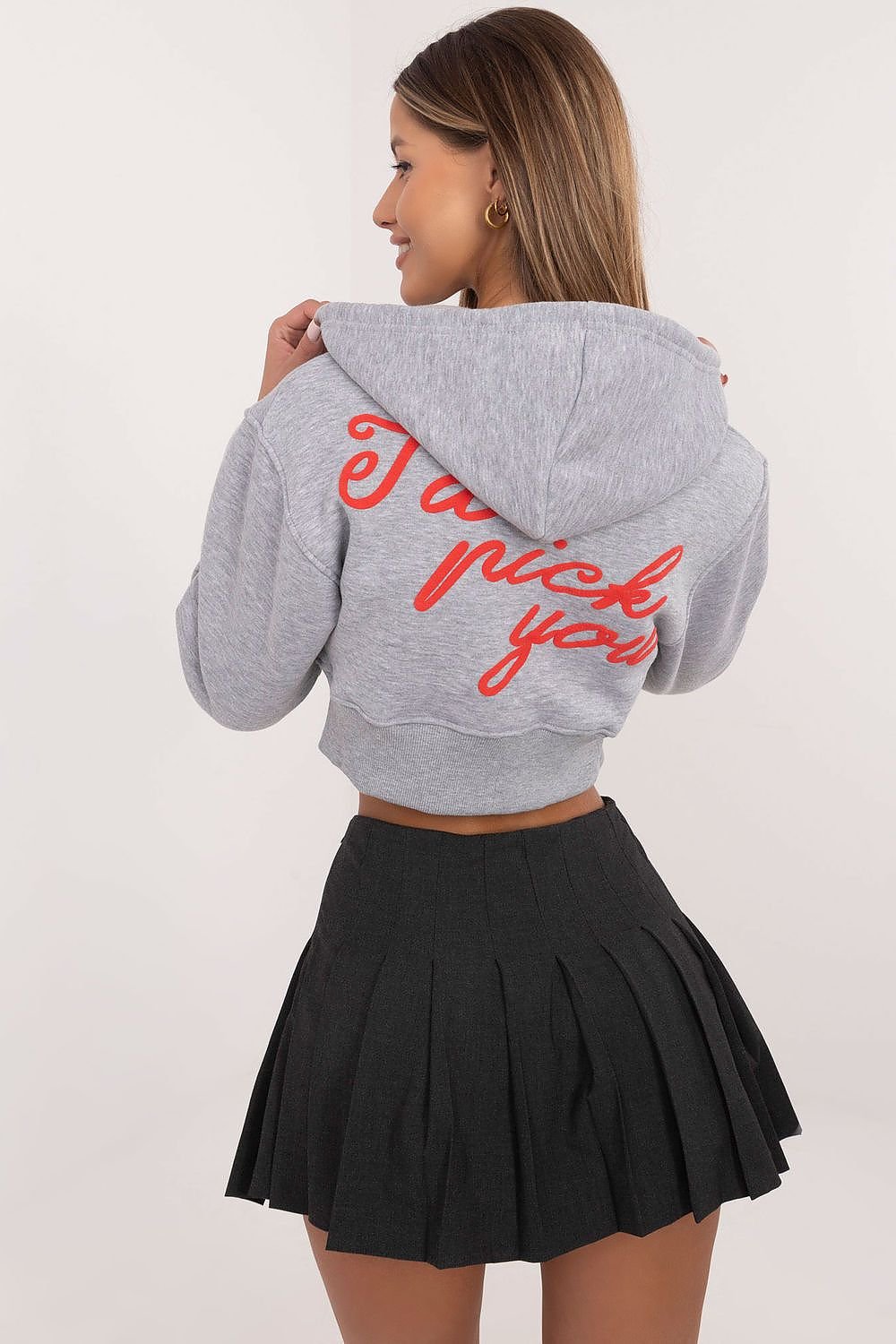 Sweatshirt model 204411 Grey by Factory Price - Sweatshirts