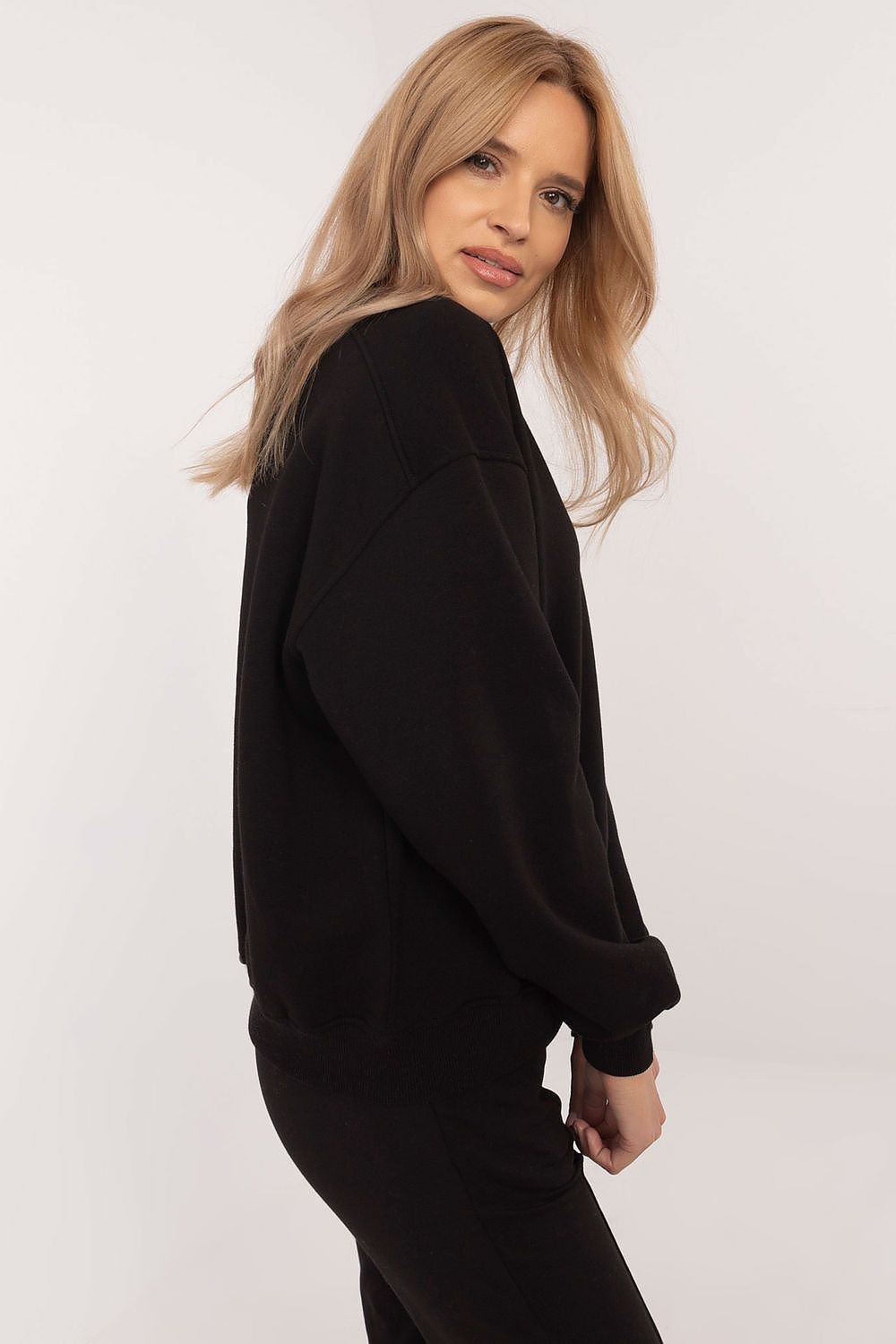 Sweatshirt model 204417 Black by Factory Price - Sweatshirts