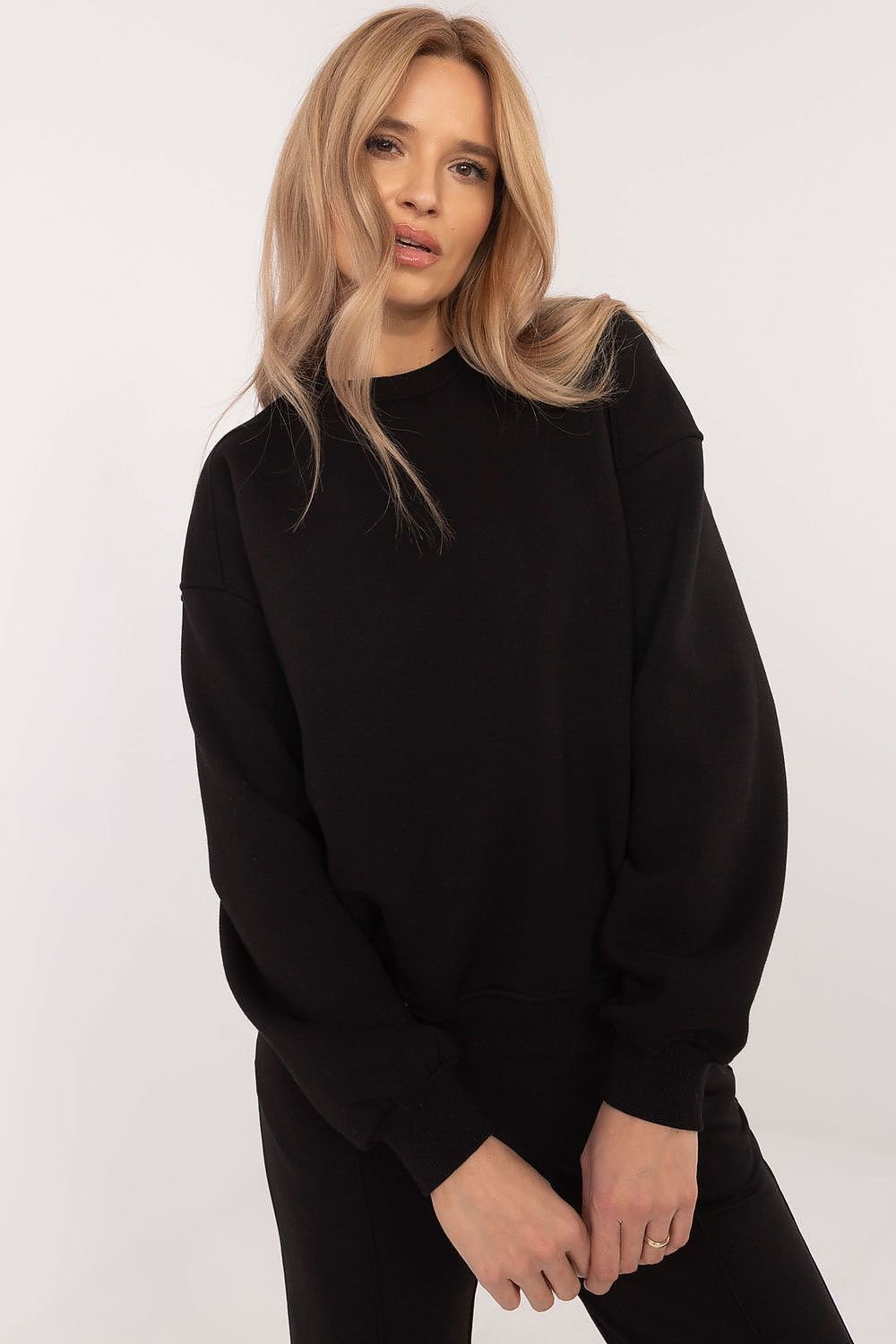 Sweatshirt model 204417 Black by Factory Price - Sweatshirts