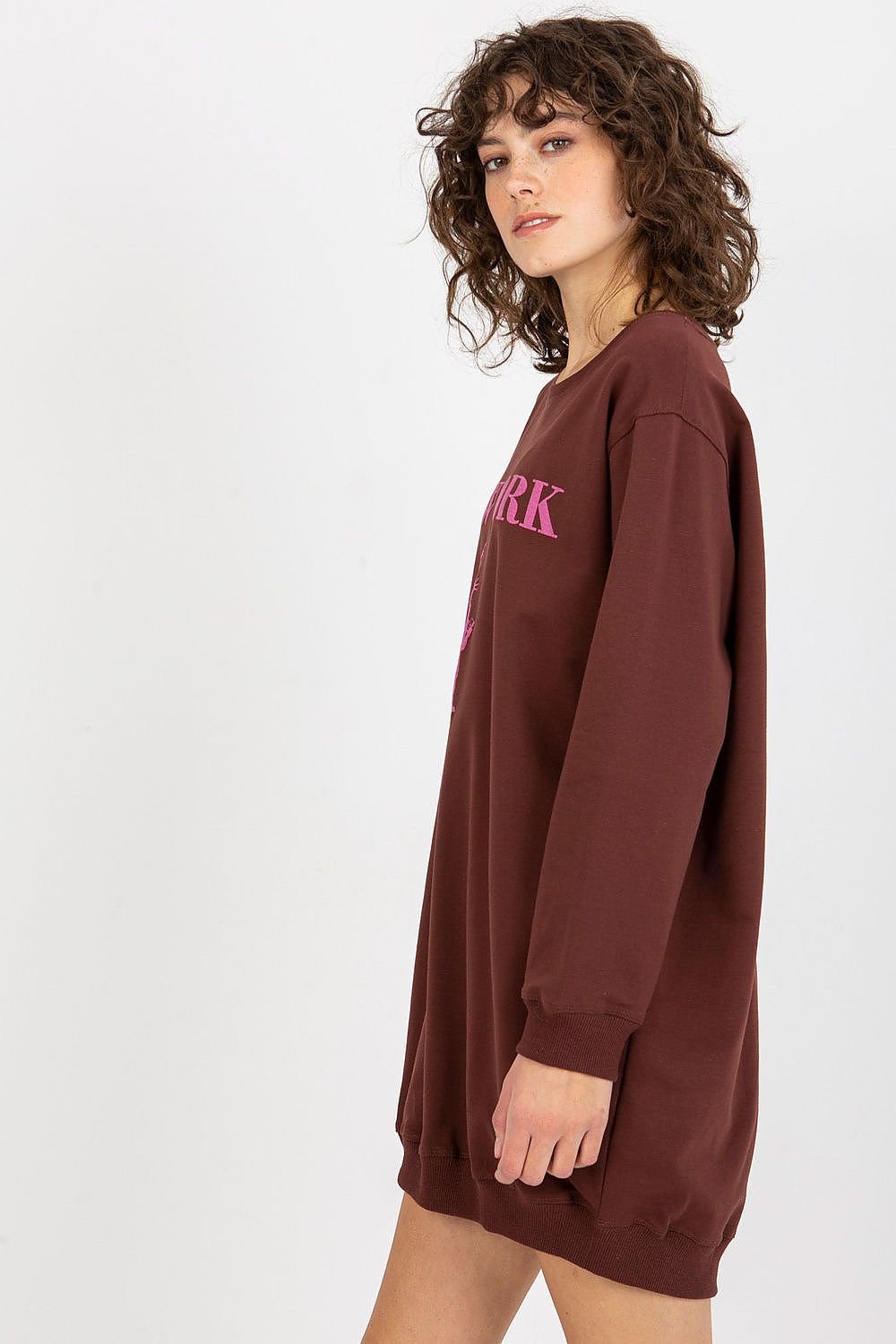 Sweatshirt model 206003 Pink by Factory Price - One Size