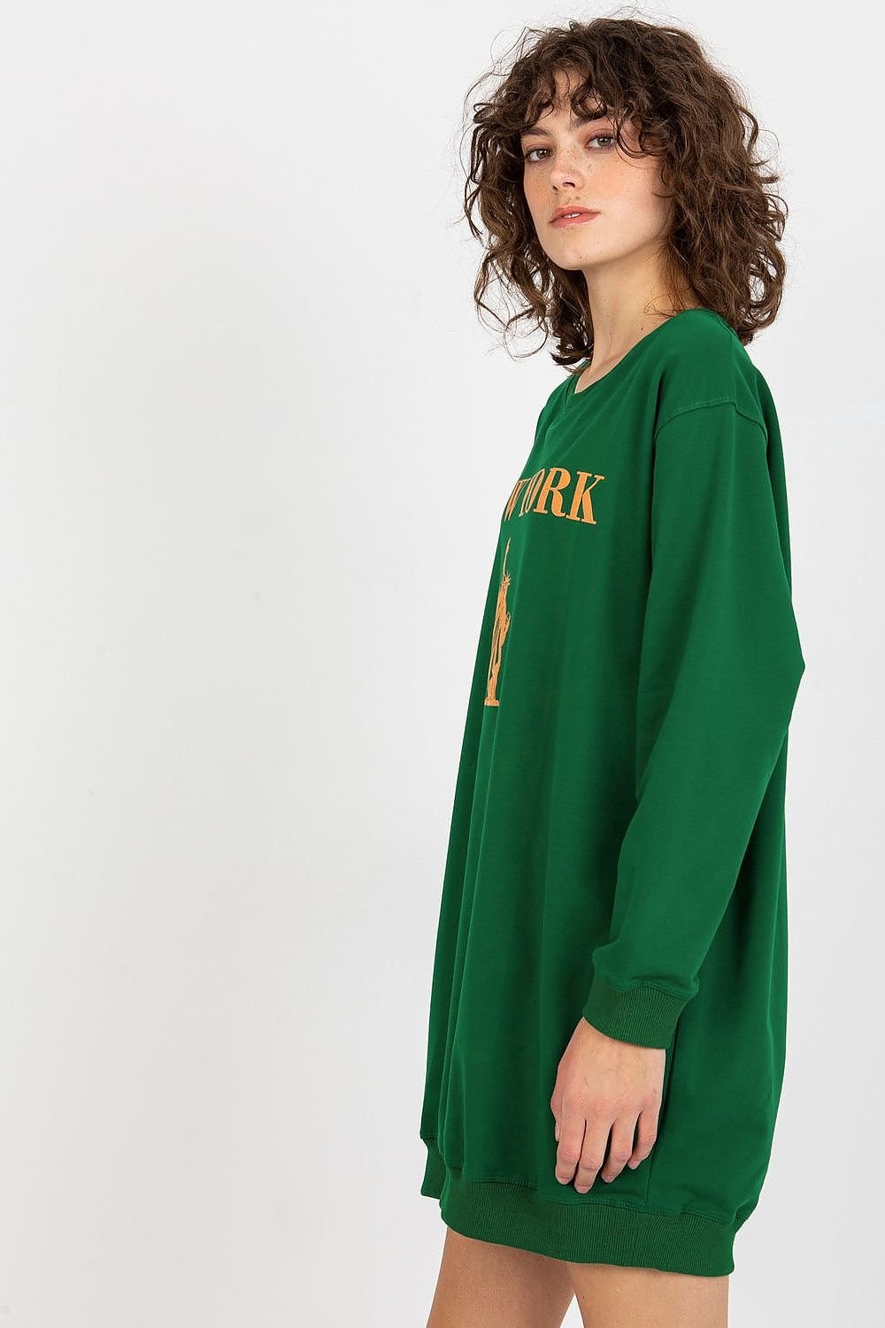 Sweatshirt model 206005 Green by Factory Price - One Size