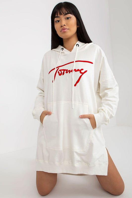 Sweatshirt model 206013 White by Factory Price - One Size