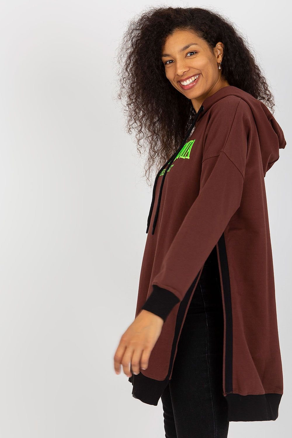 Sweatshirt model 206031 Brown by Factory Price - One Size