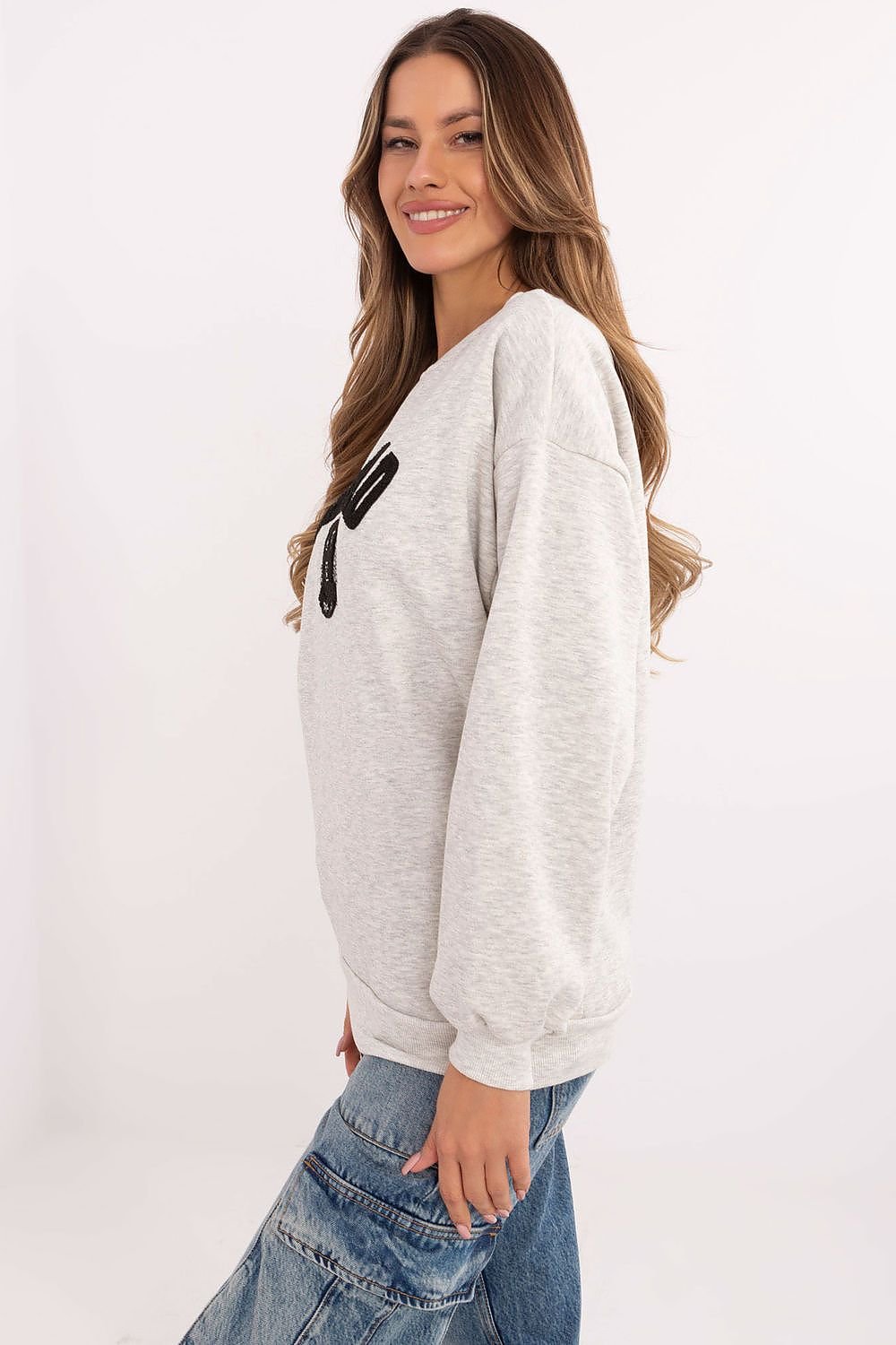 Sweatshirt model 206134 Grey by Factory Price - One Size