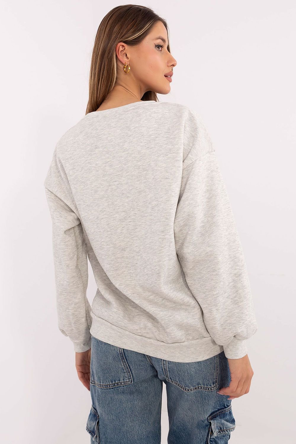 Sweatshirt model 206134 Grey by Factory Price - One Size