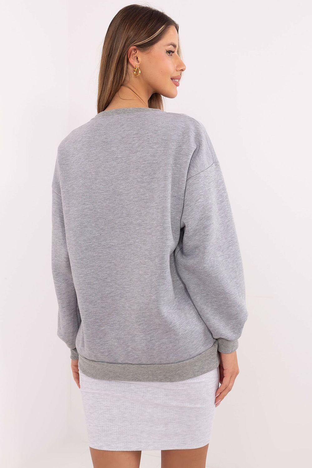 Sweatshirt model 206135 Grey by Factory Price - One Size