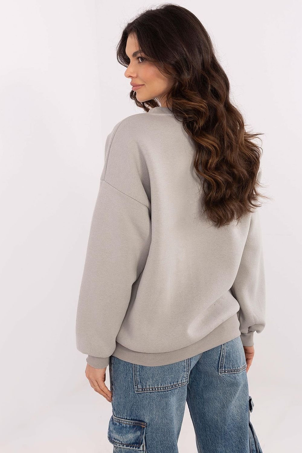 Sweatshirt model 206376 Grey by Factory Price - One Size