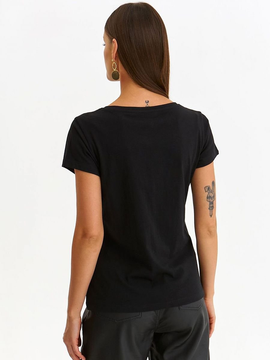 T-shirt Black by Top Secret - T-Shirts