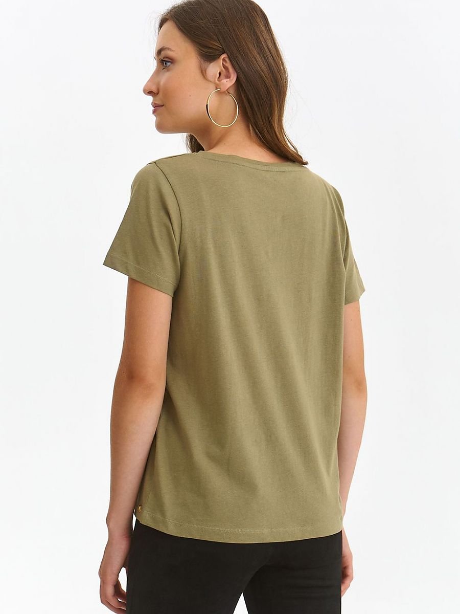 T-shirt Green by Top Secret - T-Shirts