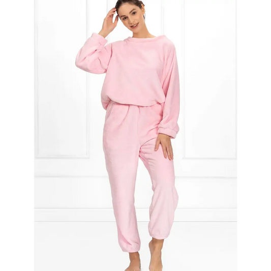 Tracksuit Set model 175042 Pink by Momenti Per Me - Pyjamas