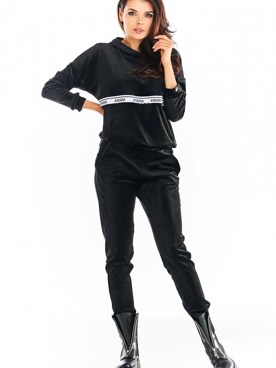 Tracksuit trousers model 149784 Black by awama - Tracksuit