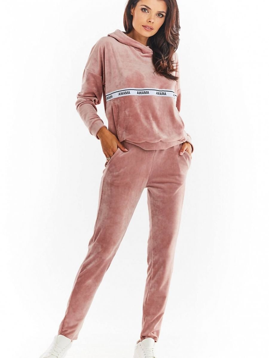 Tracksuit trousers model 149785 Pink by awama - Tracksuit