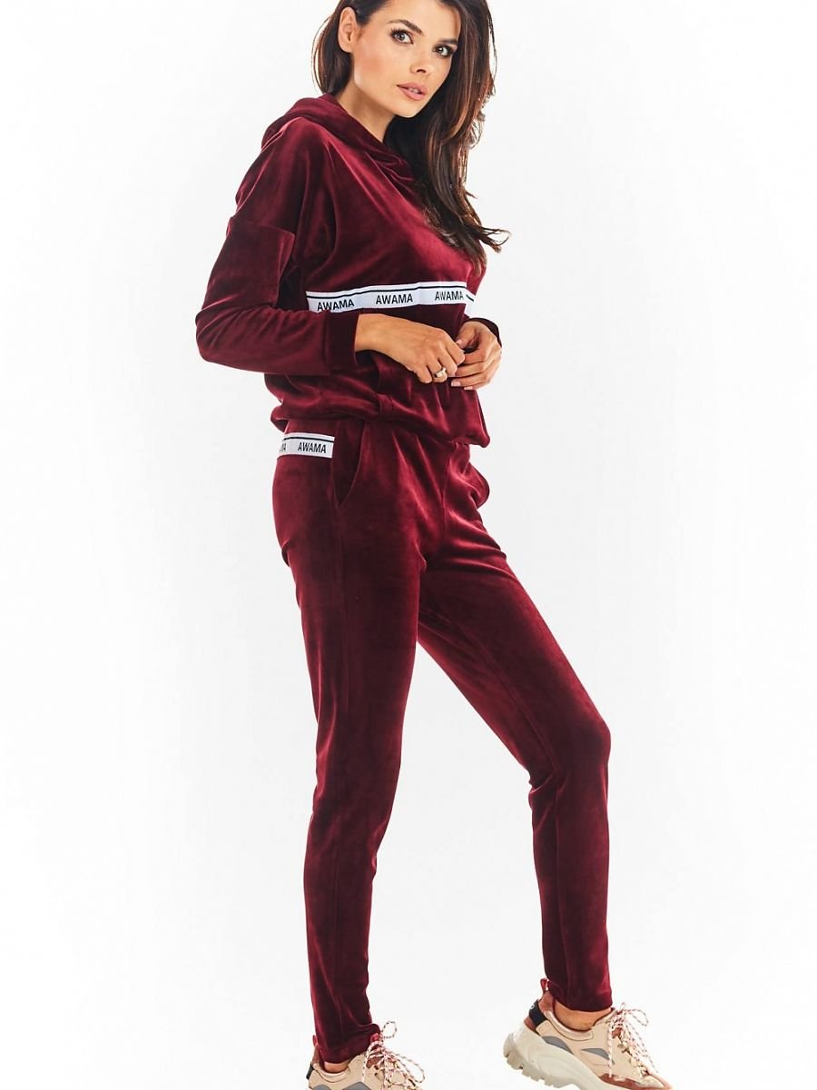 Tracksuit trousers model 149786 Red by awama - Tracksuit