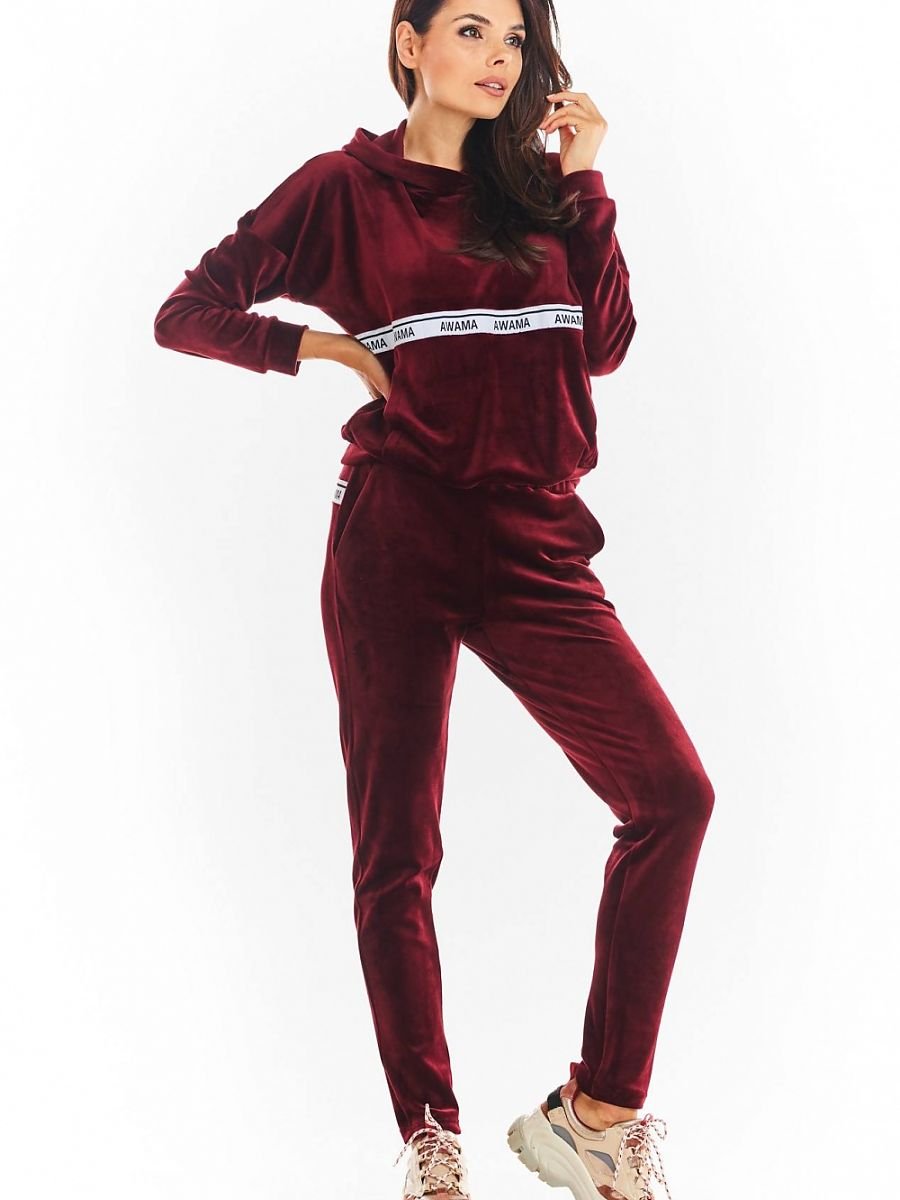 Tracksuit trousers model 149786 Red by awama - Tracksuit