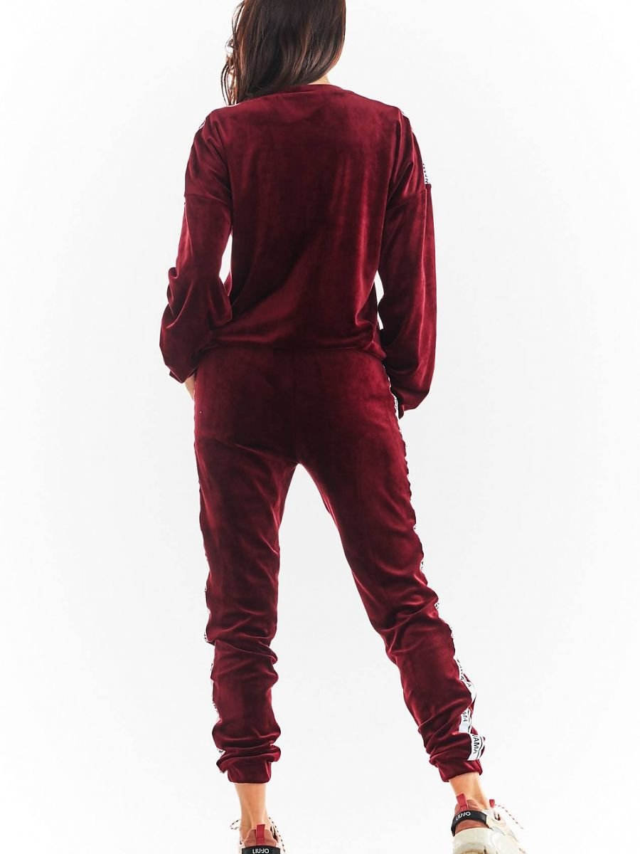 Tracksuit trousers model 149802 Red by awama - Tracksuit