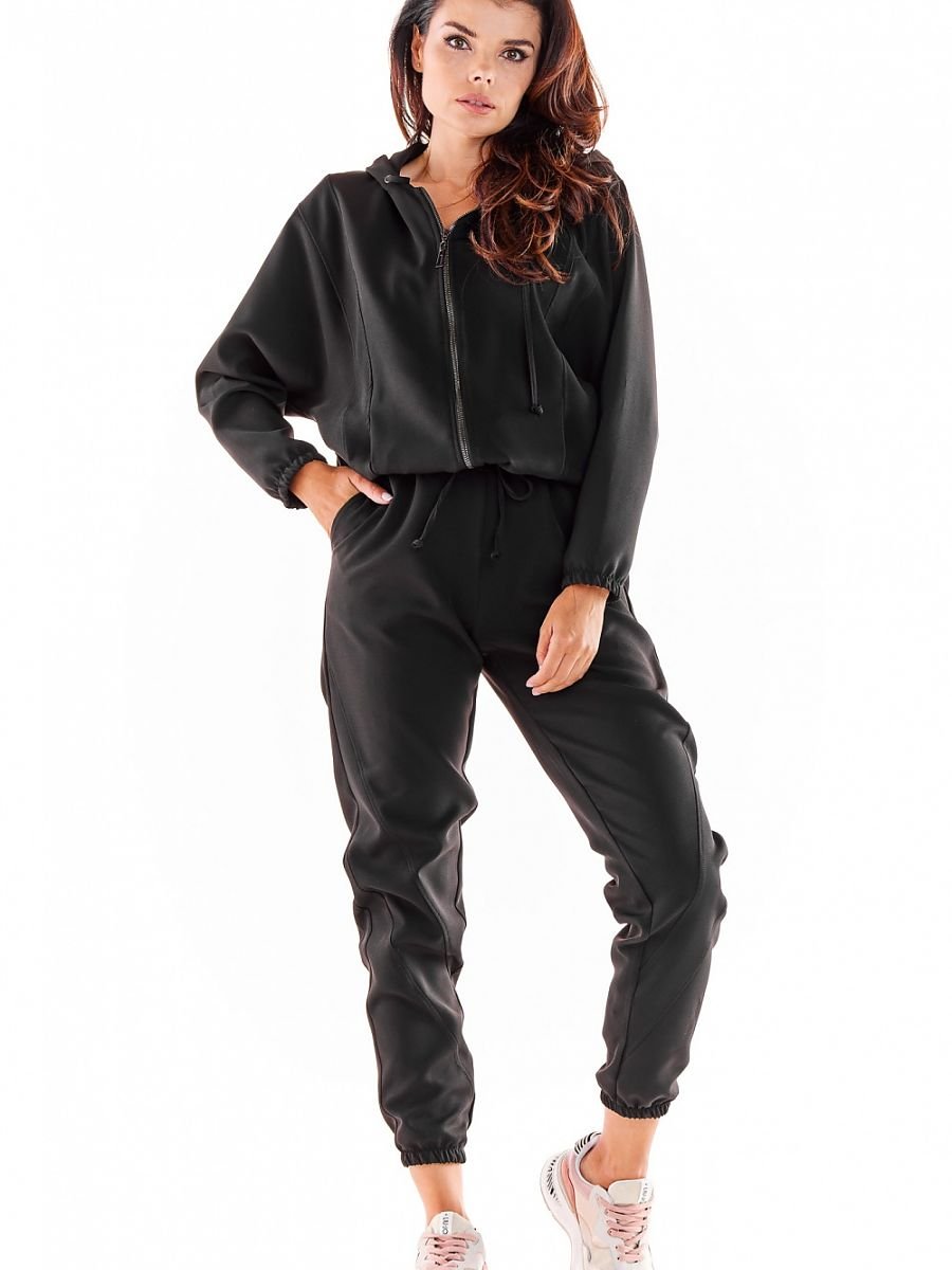 Tracksuit trousers model 178654 Black by awama - Tracksuit