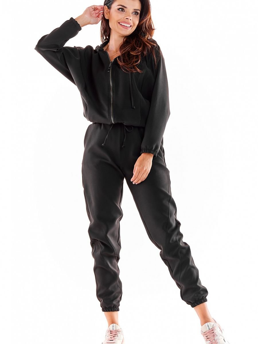 Tracksuit trousers model 178654 Black by awama - Tracksuit