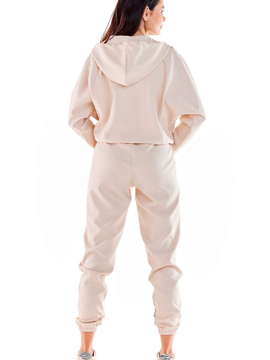 Tracksuit trousers model 178655 Beige by awama - Tracksuit