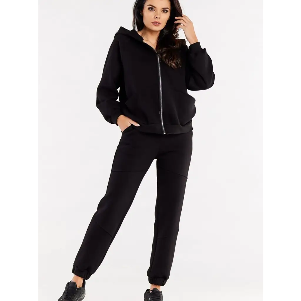 Tracksuit trousers model 188029 Black by Infinite You -