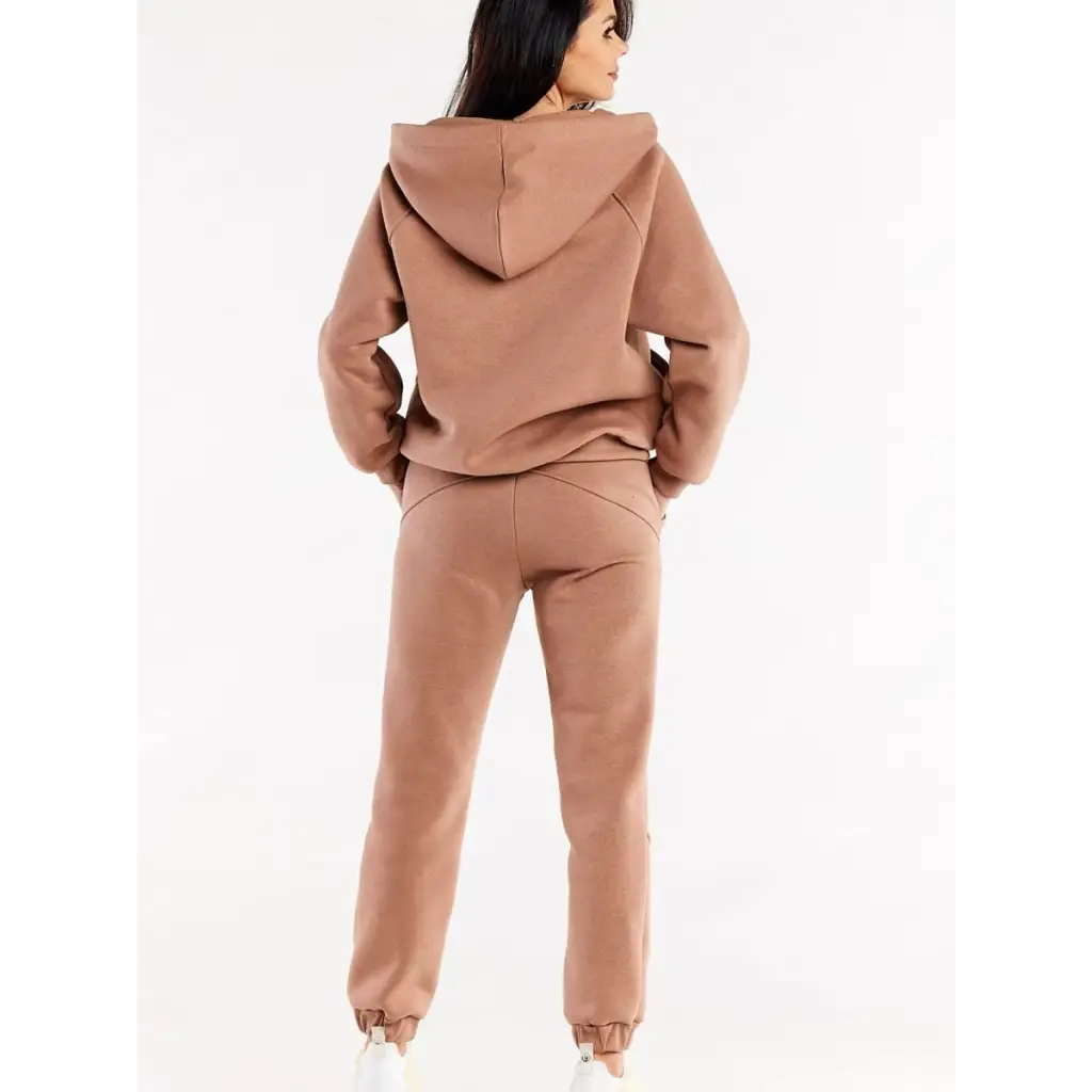 Tracksuit trousers model 188030 Beige by Infinite You -