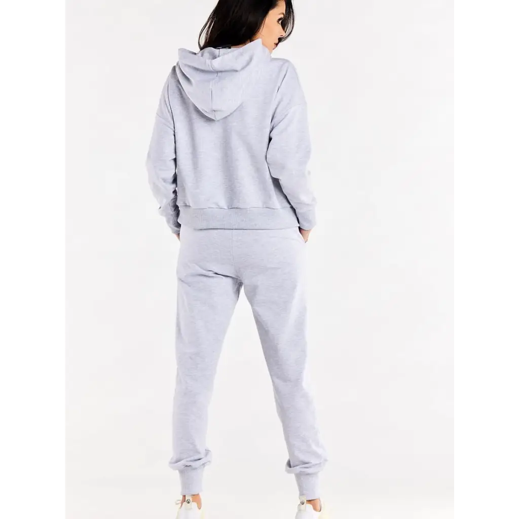 Tracksuit trousers model 188043 Grey by Infinite You -