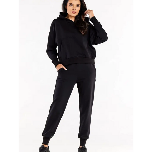 Tracksuit trousers model 188044 Black by Infinite You -