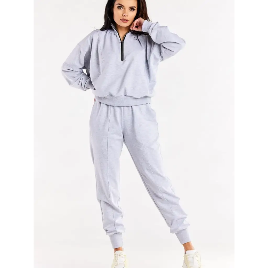 Tracksuit trousers model 188049 Grey by Infinite You -