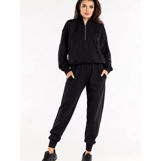 Tracksuit trousers model 188050 Black by Infinite You -