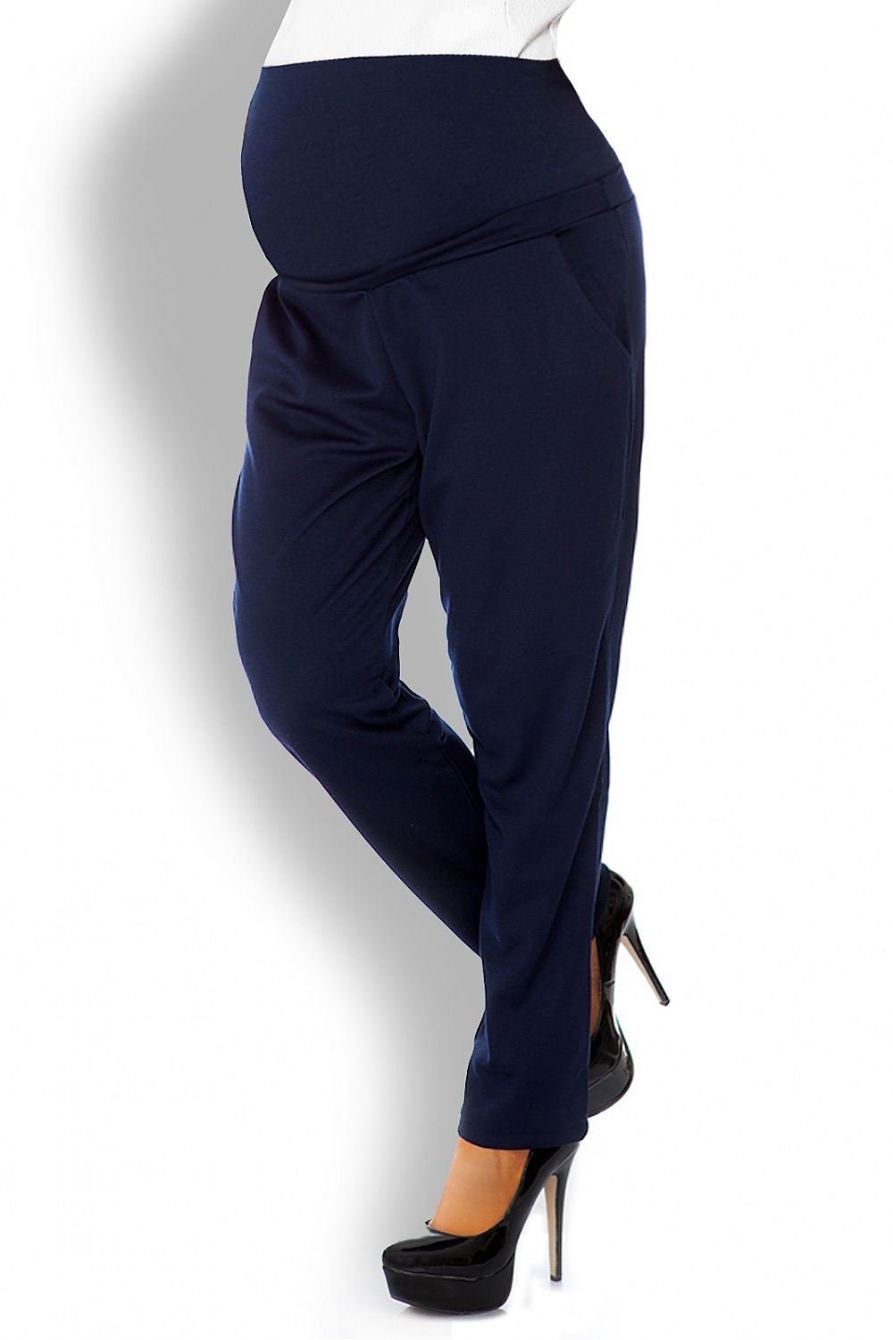 Trousers model 126081 Navy Blue by PeeKaBoo - Women’s