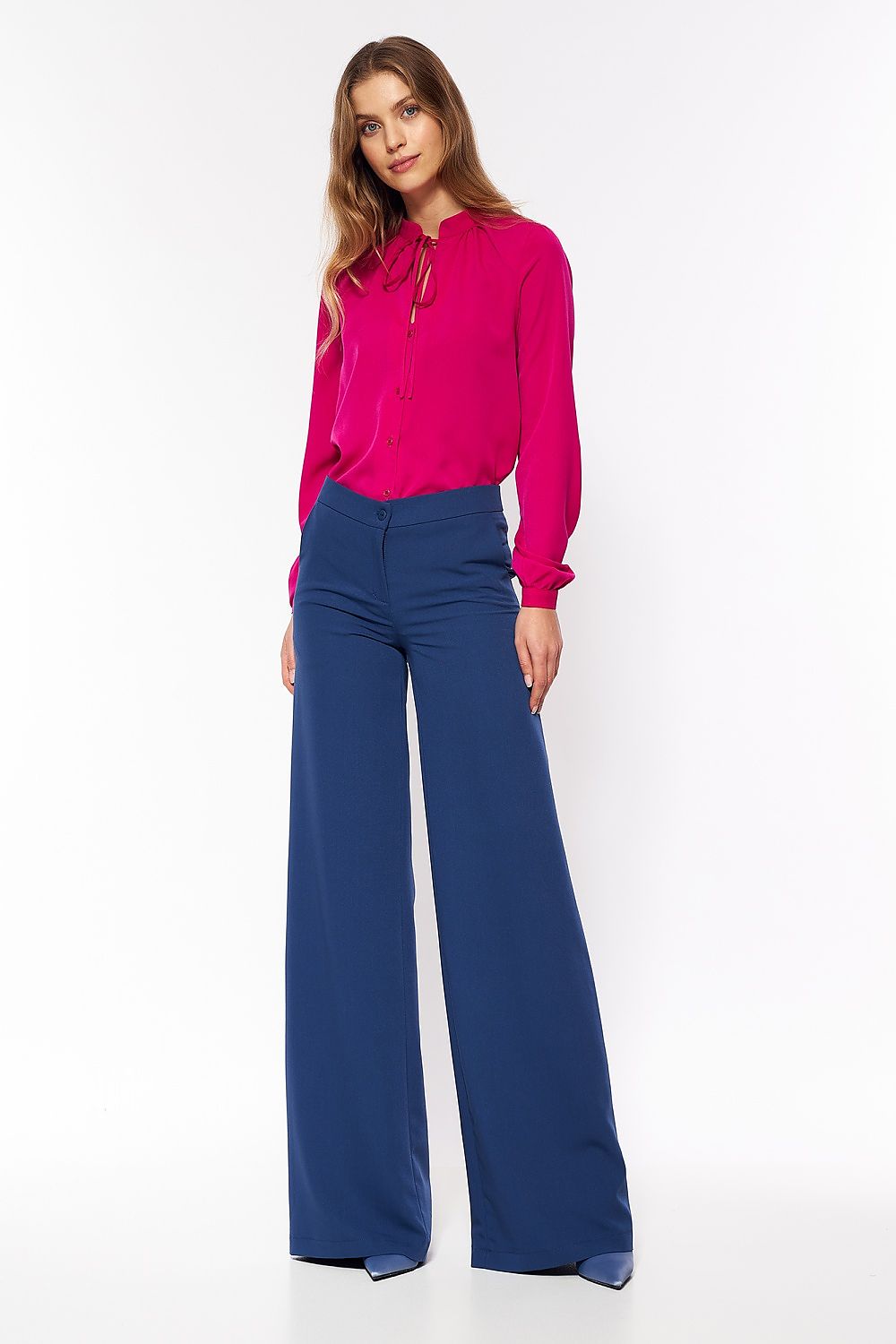 Trousers model 162975 Navy Blue by Nife - Women’s Trousers