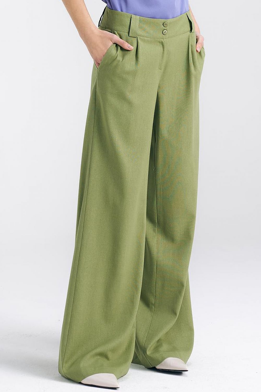 Trousers model 195468 Green by Nife - Women’s Trousers