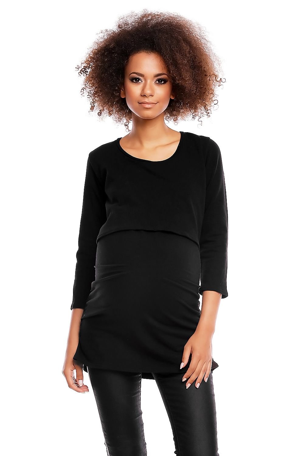 Tunic model 84456 Black by PeeKaBoo - Tunics