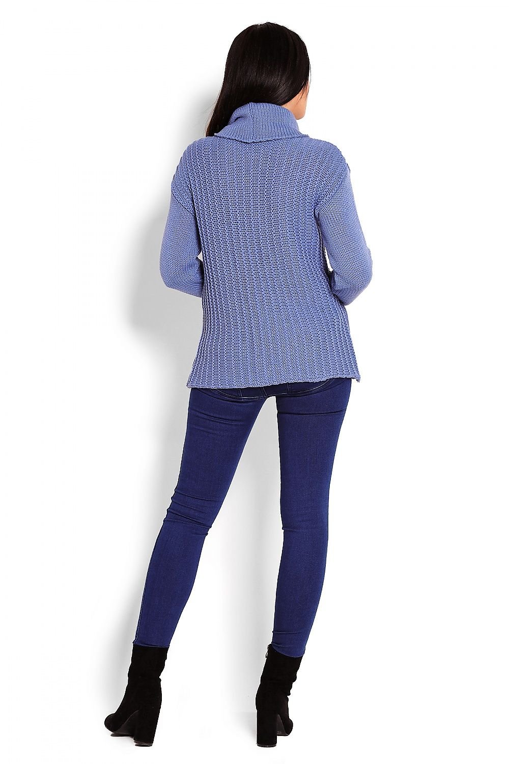 Turtleneck model 123410 Blue by PeeKaBoo - One Size