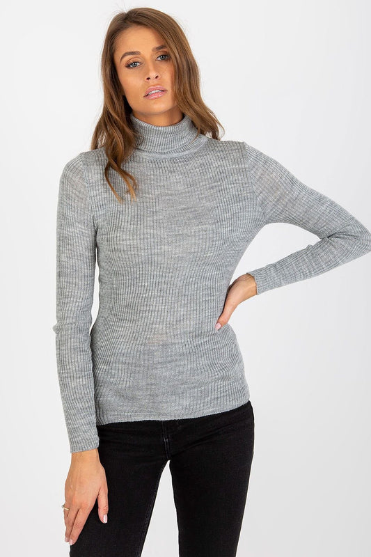 Turtleneck model 184945 Grey by Factory Price - One Size