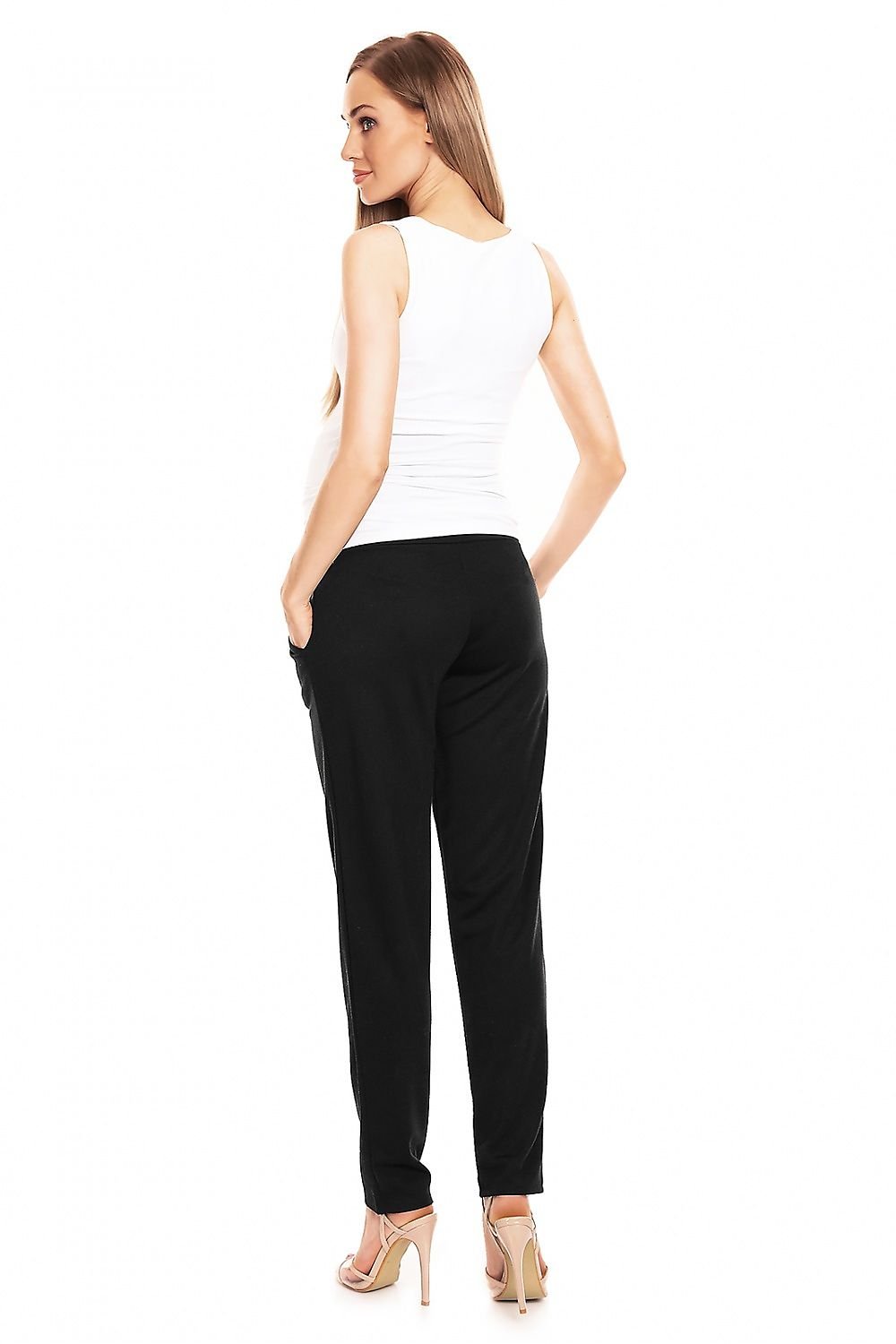 Women trousers model 133337 Black by PeeKaBoo - Leggings