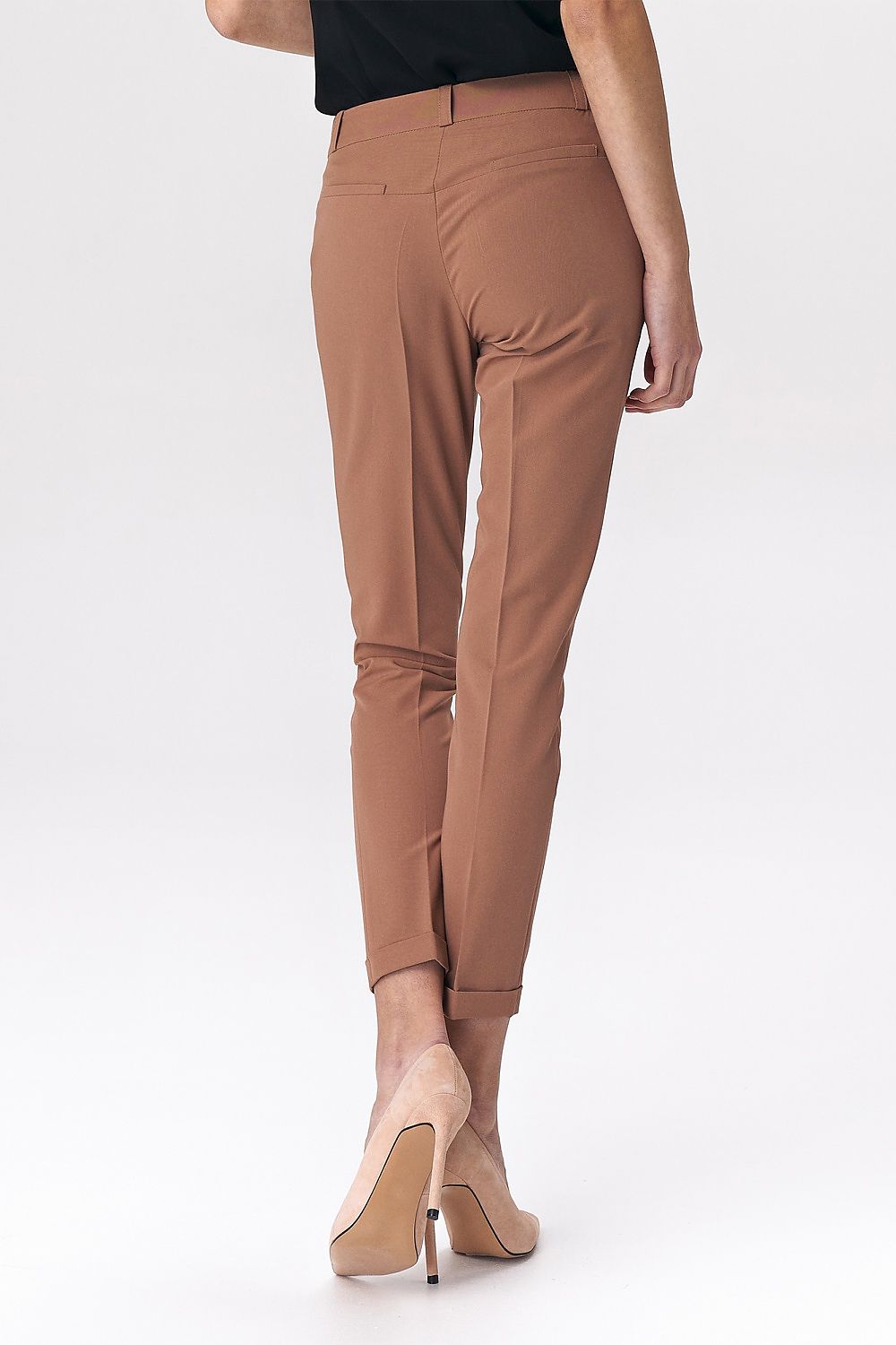Women trousers model 142051 Brown by Nife - Women’s Trousers