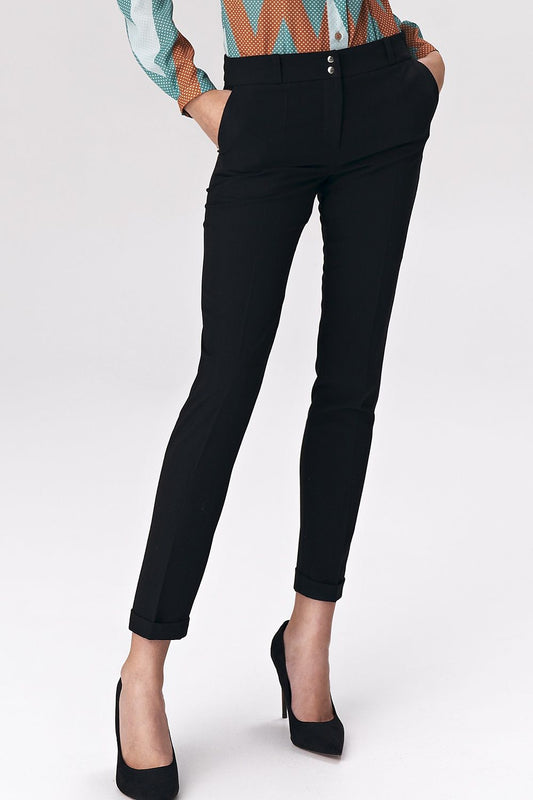 Women trousers model 142052 Black by Nife - Women’s Trousers