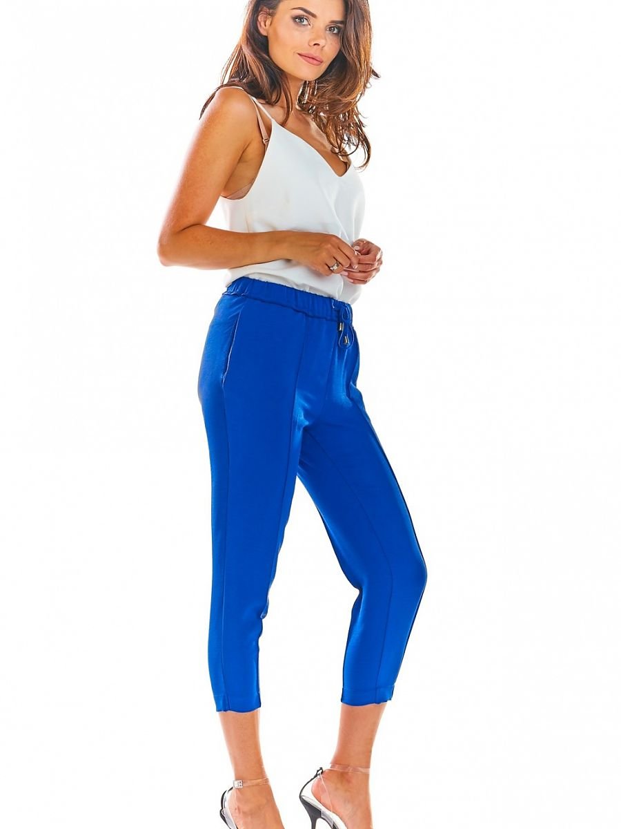 Women trousers model 144654 Blue by awama - Women’s Trousers